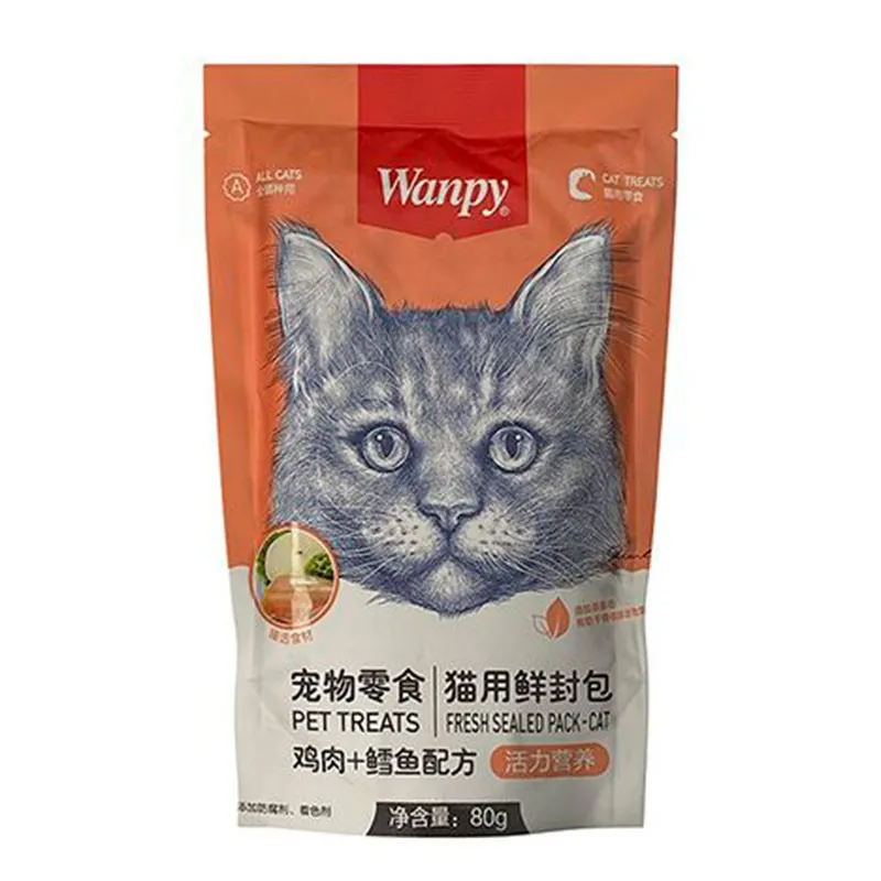 پوچ گربه ونپی با طعم مرغ و ماهی کاد