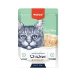 پوچ گربه ونپی با طعم مرغ و گوش ماهی