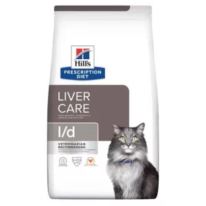 غذای خشک گربه هیلز مدل Liver Care