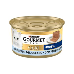 کنسرو گربه گورمت گلد پته با طعم ماهی تن 85 گرم