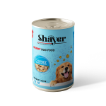 کنسرو چانکی شایر سگ با طعم مرغ و پاستا 400 گرم