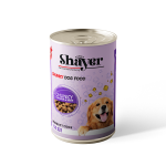 کنسرو چانکی شایر سگ با طعم مرغ و گوشت 400 گرم