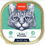 موس گربه ونپی با طعم تن ماهی ۴۰ گرم Wanpy Tuna Mousse