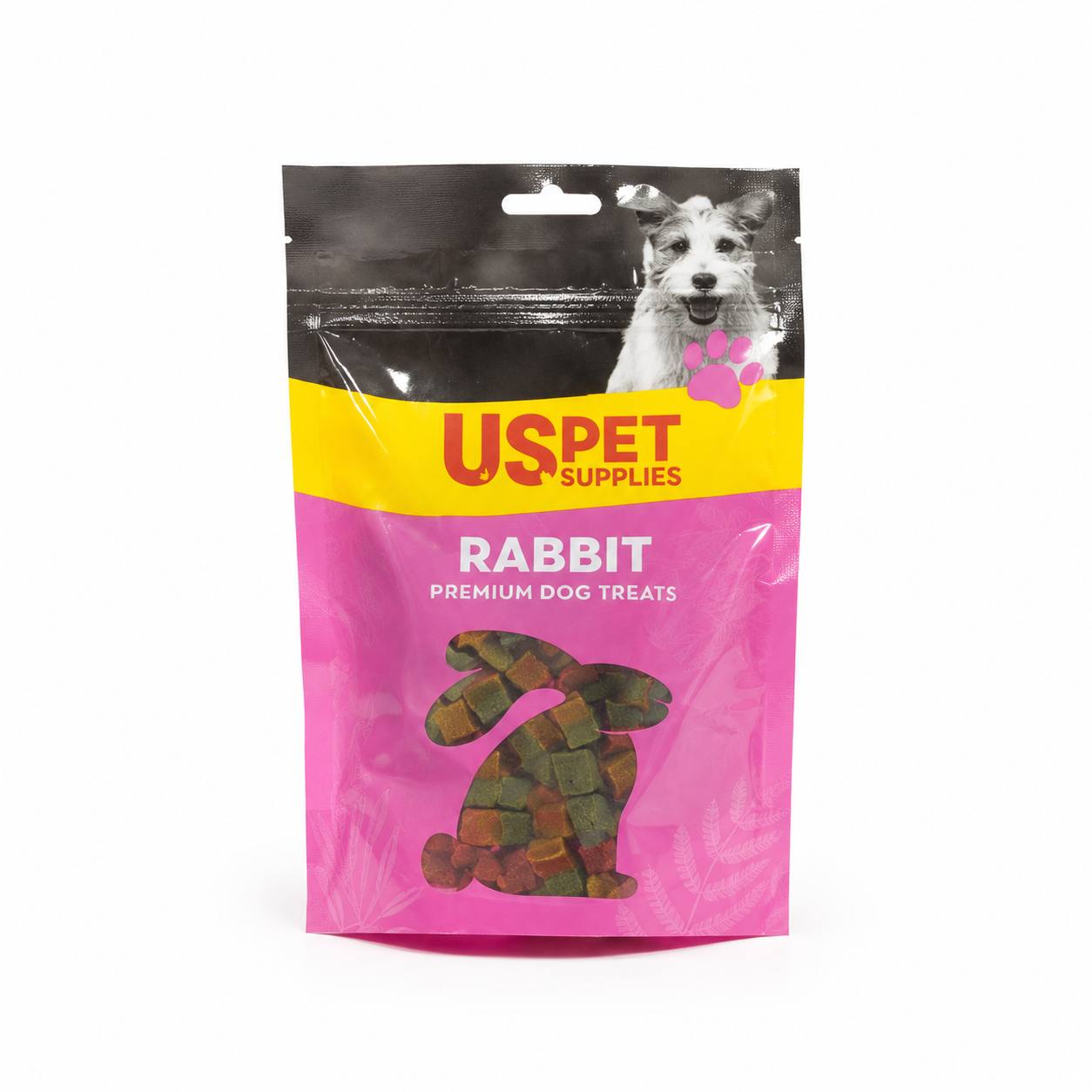 IMG_20260707_202930_270 تشویقی سگ با طعم خرگوش یو اس پت 150 گرم U.S. Pet Supplies Rabbit Premium Dog Treats - Image 1