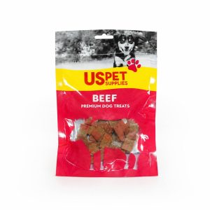 تشویقی سگ با طعم گوشت گاو یو اس پت (مکعبی) 150 گرم U.S. Pet Supplies Beef Premium Dog Treats