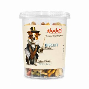 بیسکویت تشویقی سگ دودوتی مدل میکس 150 گرم Dudoti Mixed Dog Biscuit
