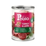 کنسرو پابلو ۴۰۰ گرمی نچرال اولترا پرمیوم گربه با طعم گوشت گوساله و بوقلمون Pablo Natural Ultra Premium Cat Wet Food with Beef & Turkey Flavor