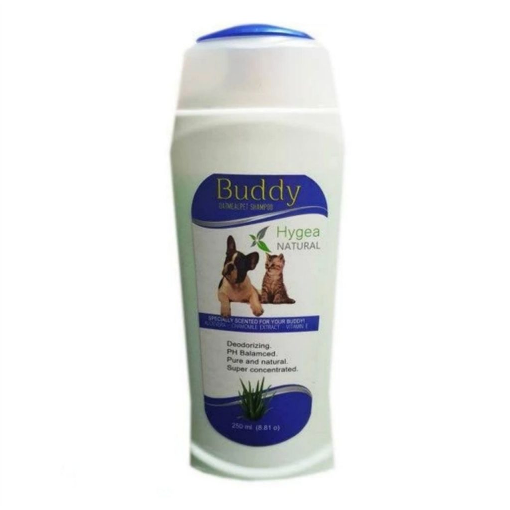 شامپو سگ و گربه Buddy با رایحه آلوئه‌ورا ۲۰۰ میلی‌لیتر Buddy Aloe Vera Shampoo for Dogs & Cats 