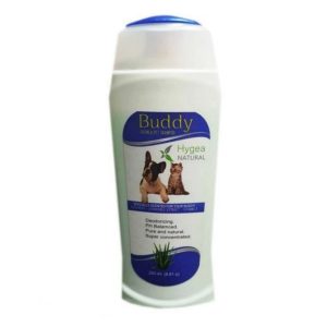 شامپو سگ و گربه Buddy با رایحه آلوئه‌ورا ۲۰۰ میلی‌لیتر Buddy Aloe Vera Shampoo for Dogs & Cats 