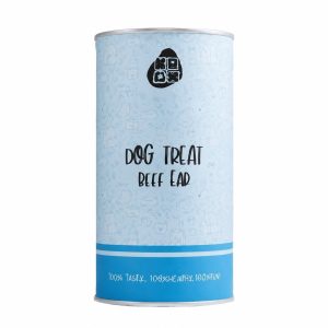تشویقی کراکس گوش گاو مکدلف مخصوص سگ | Macdolf Beef Ear Dog Treat