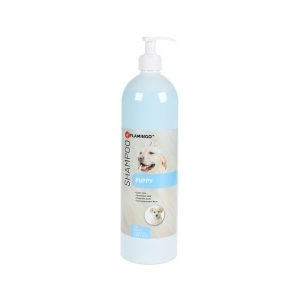شامپو فلامینگو مخصوص توله سگ ۱ لیتر Flamingo Puppy Dog Shampoo