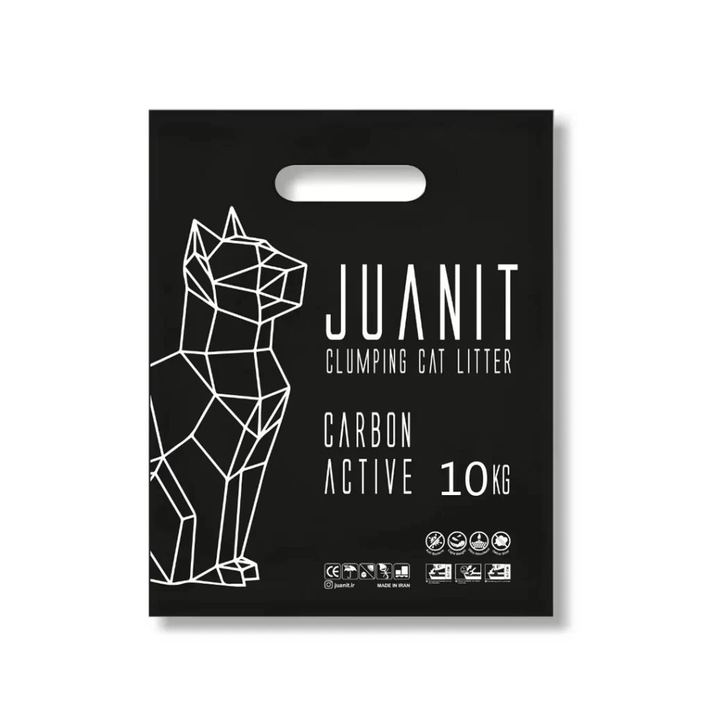 خاک گربه ژوانیت مدل کربن دار وزن 10 کیلوگرم