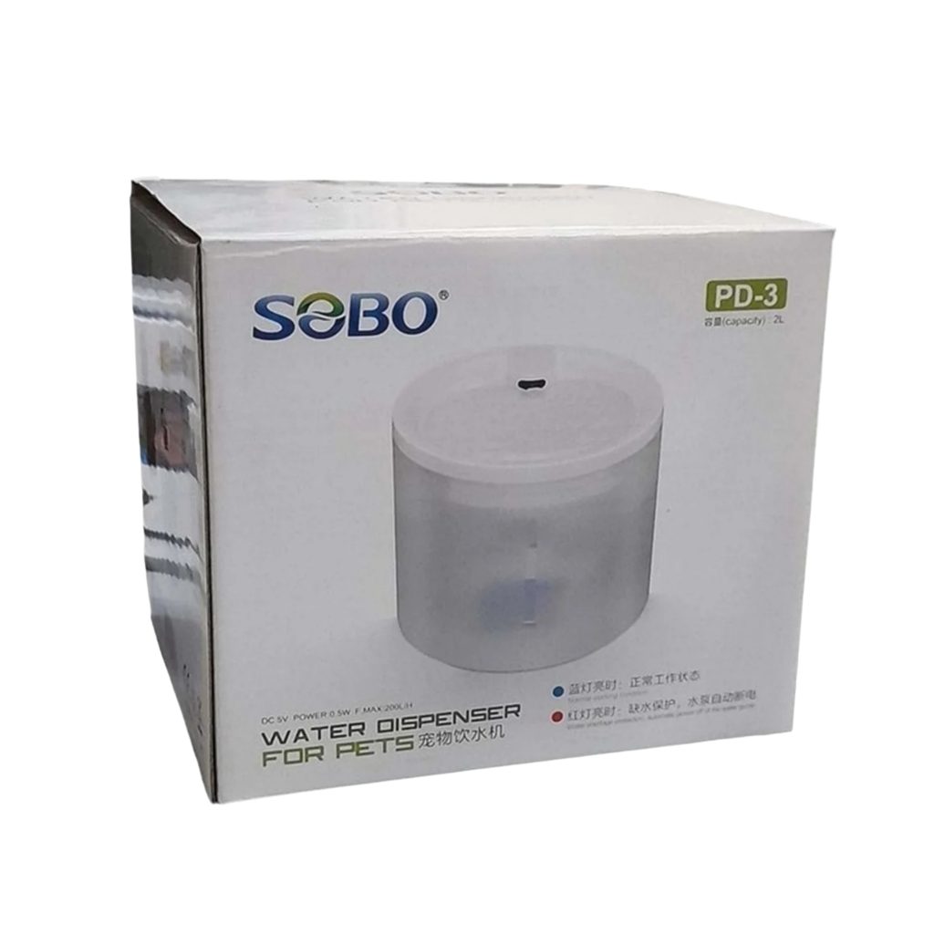 آبخوری اتومات مخصوص سگ و گربه 2 لیتری SOBO Automatic Pet Water Fountain