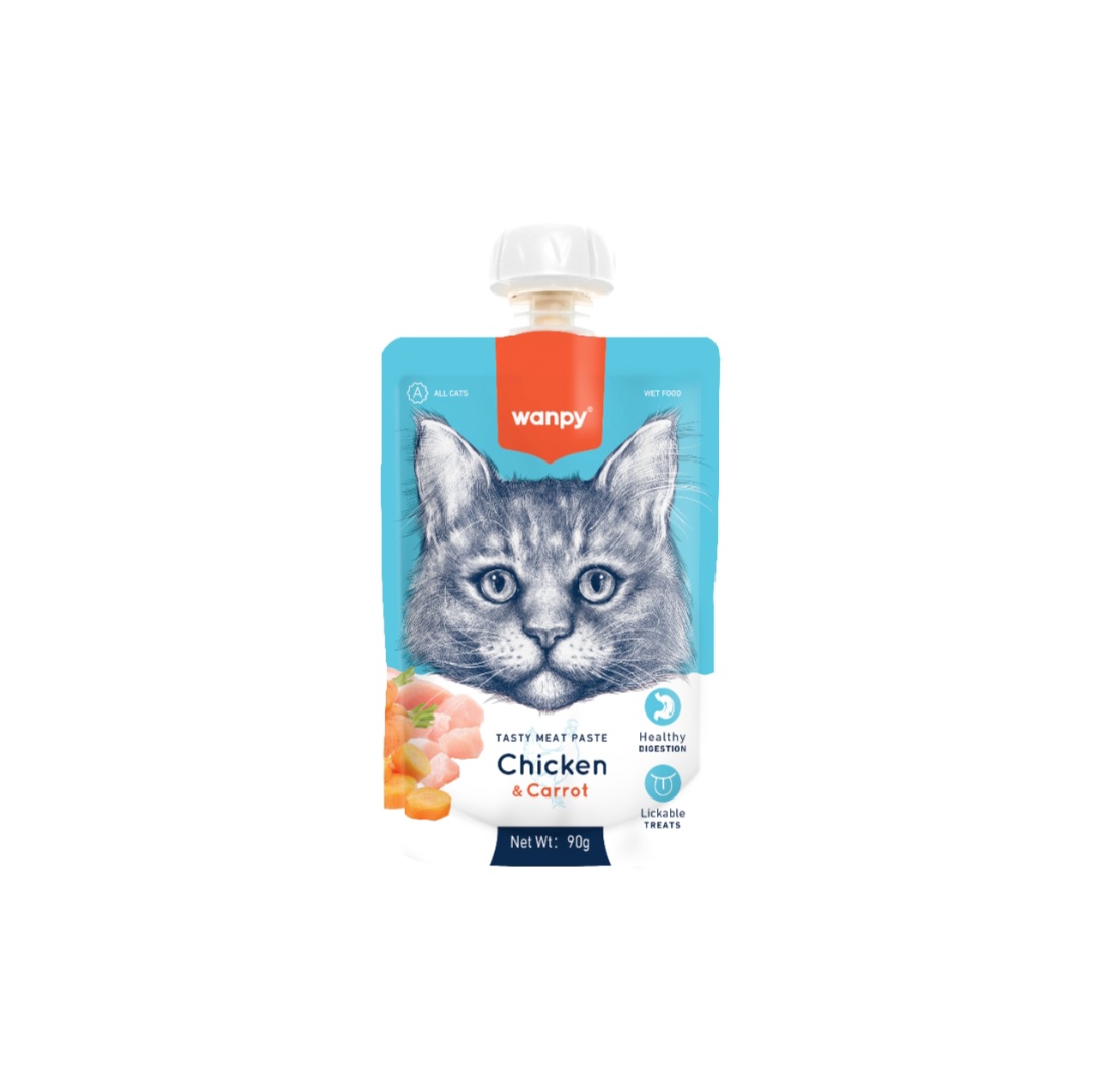 Screenshot_20260706_232921_Samsung Internet پودینگ خوشطعم ونپی با طعم مرغ و هویج Wanpy Tasty Meat Paste Chicken & Carrot - Image 1