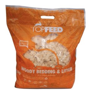 پوشال بستر جوندگان تاپ فید مدل Woody Bedding & Litter وزن 1/5 کیلوگرم