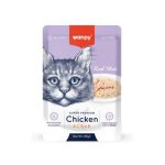 پوچ گربه ونپی با طعم مرغ و خرچنگ 85 گرم