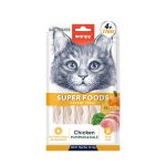 بستنی گربه ونپی مدل سوپر فود تک عددی با طعم مرغ، کدو حلوایی و کلم پیچ 14 گرم