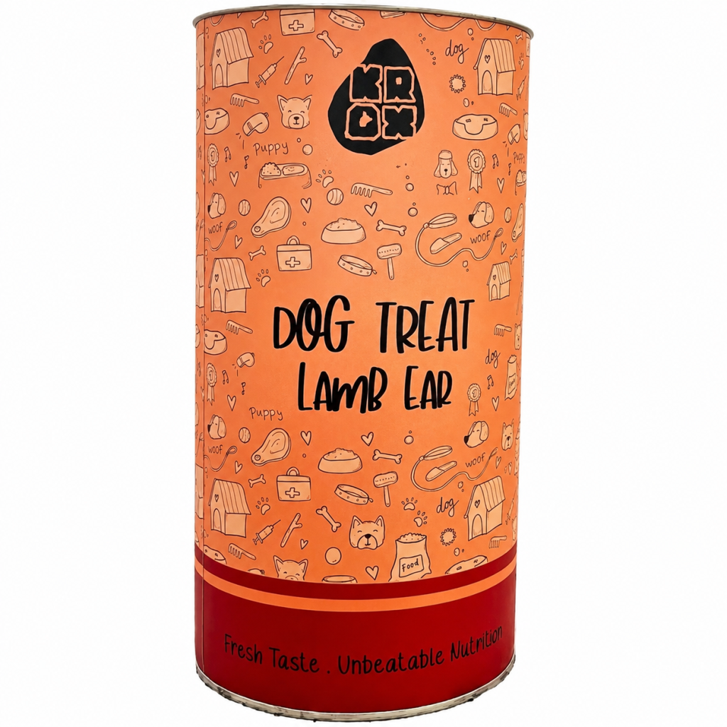 تشویقی کراکس گوش بره مکدلف مخصوص سگ | Macdolf Lamb Ear Dog Treat