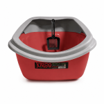 ظرف خاک لبه‌دار جورج George Open Cat Litter Box with Rim
