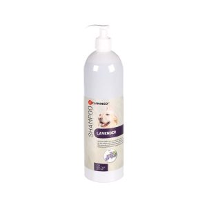 شامپو فلامینگو لوندر با خواص سنتی آرامش‌بخش 1 لیتر Flamingo Lavender Relaxing Pet Shampoo