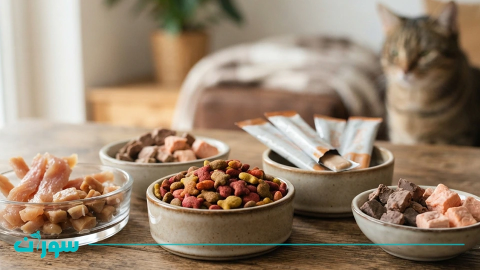 انواع تشویقی گربه