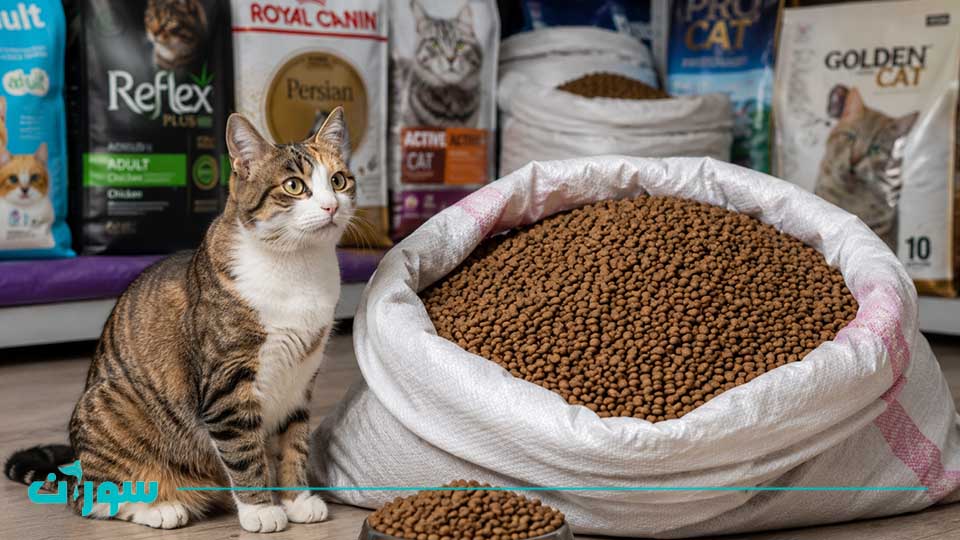 بهترین غذای خشک گربه فله در بازار ایران