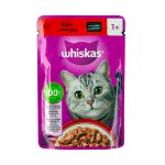 پوچ گربه ویسکاس ترک با طعم گوشت گوساله 85 گرم