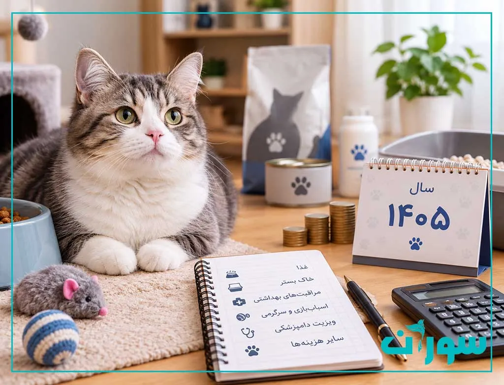 هزینه نگهداری گربه در ۱۴۰۵ چقدر است?